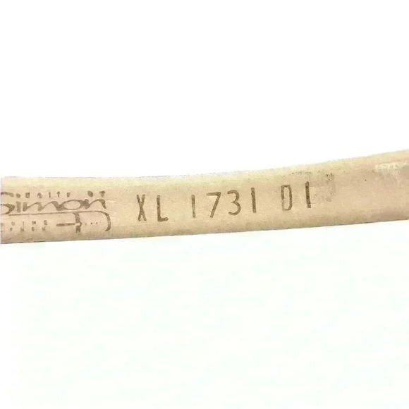 BB Simon Crystal Belt XL with Black with Crystals Made in Italy - Picture 9 of 10